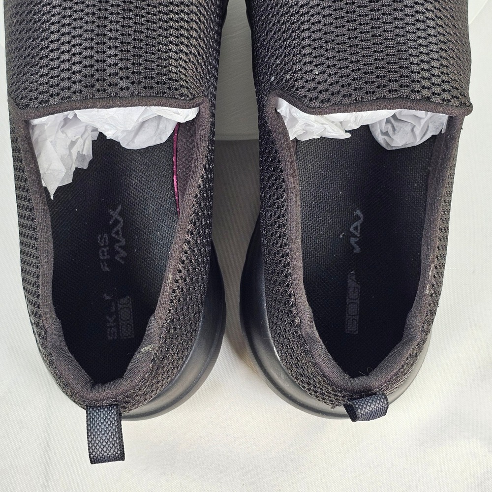 Skechers GoWalk Joy Womens Black Mesh Slip On Walking Shoes 
Size 10 - Picture 7 of 8